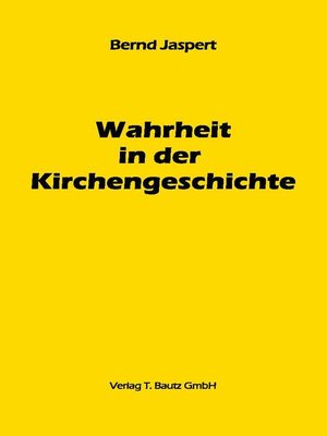 cover image of Wahrheit in der Kirchengeschichte